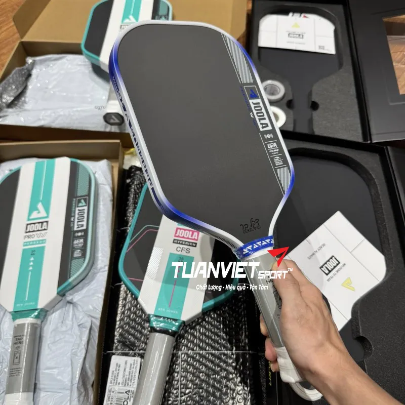 Hình ảnh thực tế của Vợt Pickleball Joola Dekel Bar Perseus Pro IV 16mm