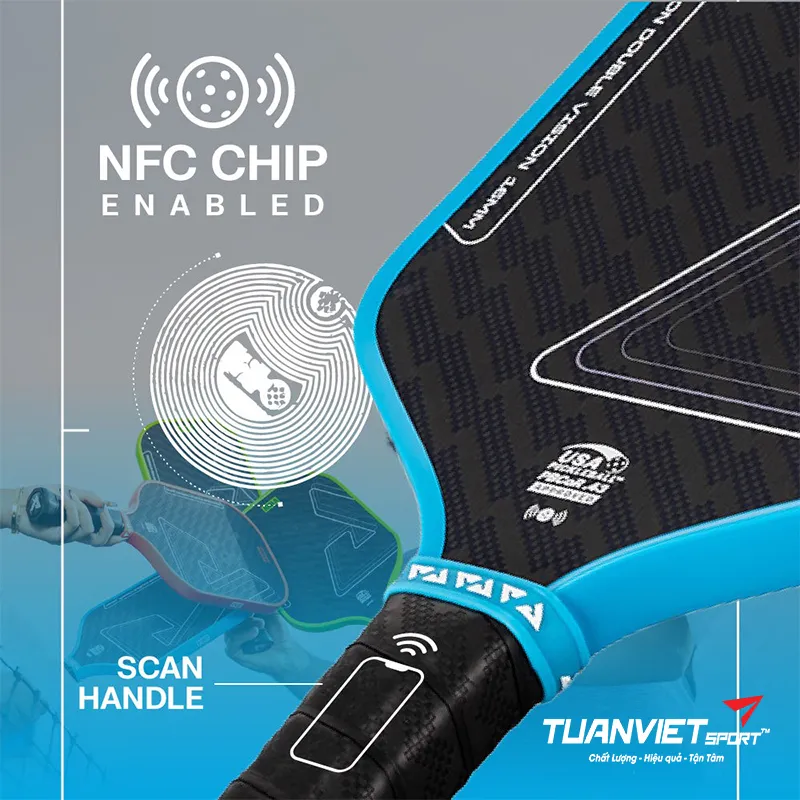 Công nghệ nổi bật của Vợt Pickleball Joola Hyperion Double Vision