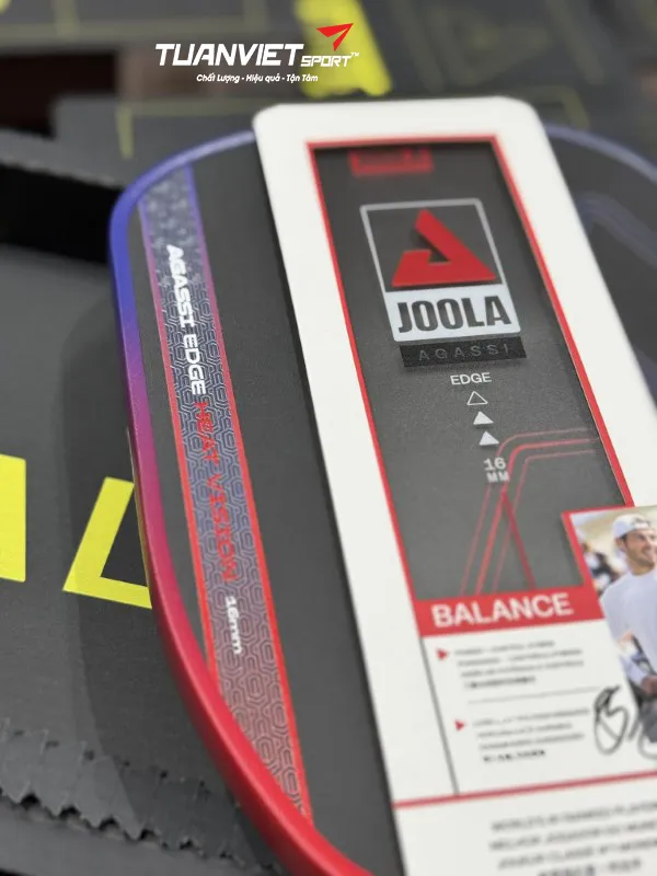 Hình ảnh thực tế của Vợt Pickleball Joola Agassi Edge Heat Vision