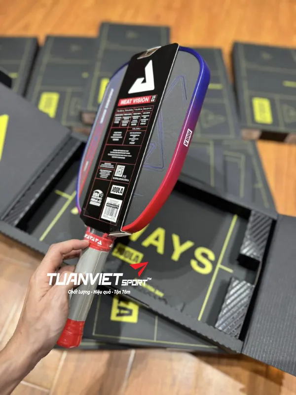 Hình ảnh thực tế của Vợt Pickleball Joola Agassi Edge Heat Vision