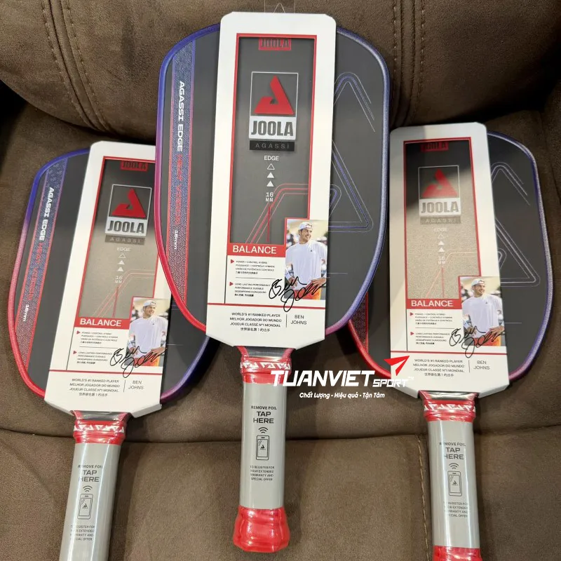 Hình ảnh thực tế của Vợt Pickleball Joola Agassi Edge Heat Vision