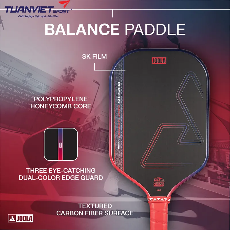 Công nghệ nổi bật của Vợt Pickleball Joola Perseus Heat Vision