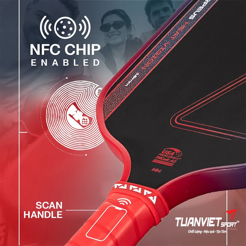 Công nghệ nổi bật của Vợt Pickleball Joola Scorpeus Heat Vision