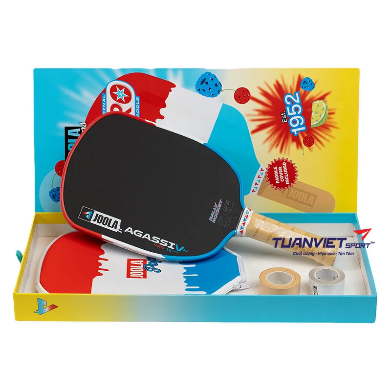 Vợt Pickleball JOOLA Agassi Pro V Rally Rocket 16mm