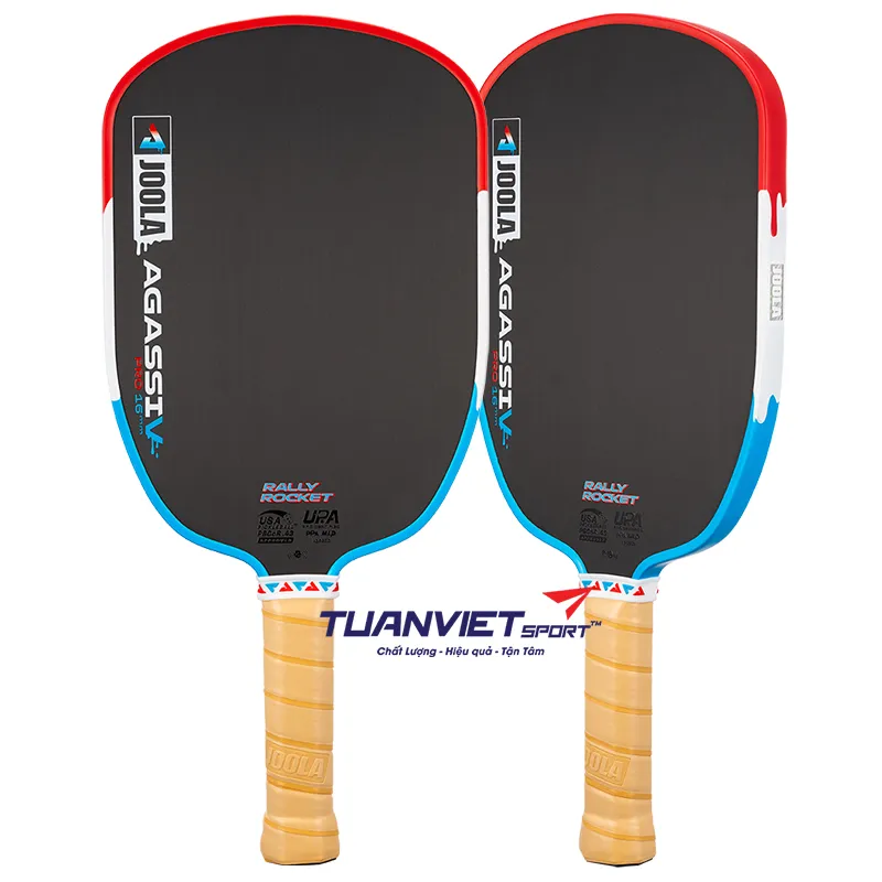 Vợt Pickleball JOOLA Agassi Pro V Rally Rocket 16mm