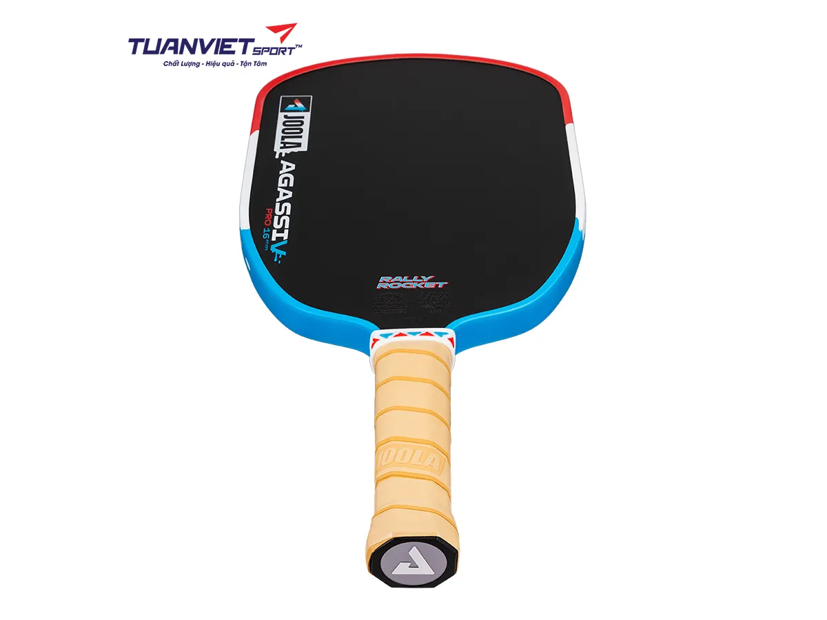 Vợt Pickleball JOOLA Agassi Pro V Rally Rocket 16mm