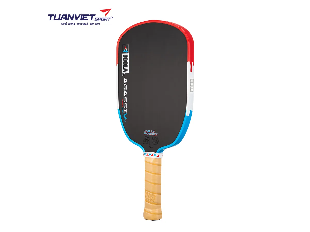 Vợt Pickleball JOOLA Agassi Pro V Rally Rocket 16mm