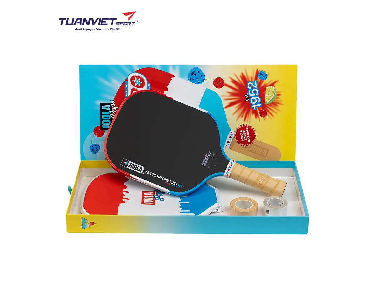 Vợt Pickleball JOOLA Scorpeus Pro V Rally Rocket 14mm