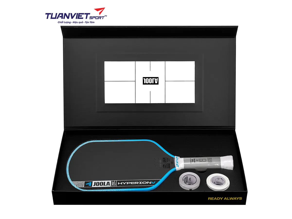 Vợt Pickleball JOOLA Hyperion Pro V Ben Johns Bolt Blue 14mm
