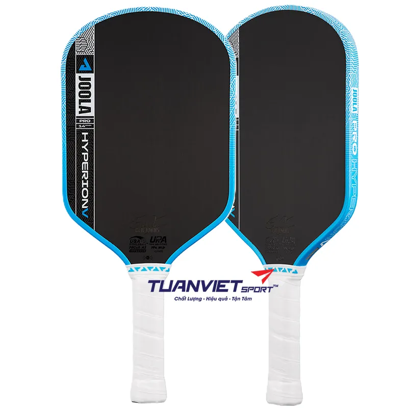 Vợt Pickleball JOOLA Hyperion Pro V Ben Johns Bolt Blue 14mm