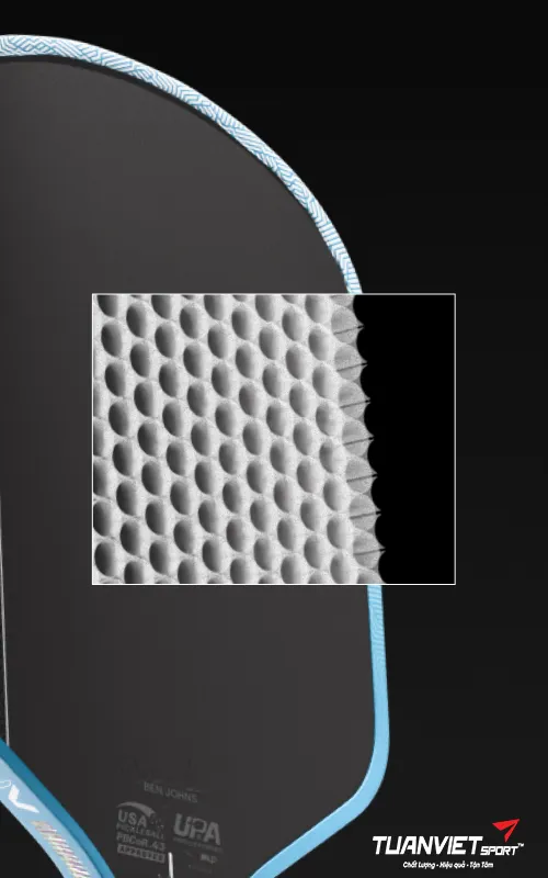 C&ocirc;ng nghệ nổi bật của Vợt Pickleball JOOLA Hyperion Pro V Ben Johns Bolt Blue 16mm