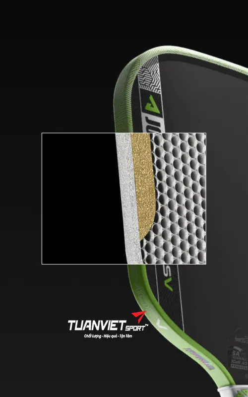 C&ocirc;ng nghệ nổi bật của Vợt Pickleball JOOLA Kosmos Pro V Tyson McGuffin Surge Green 14mm