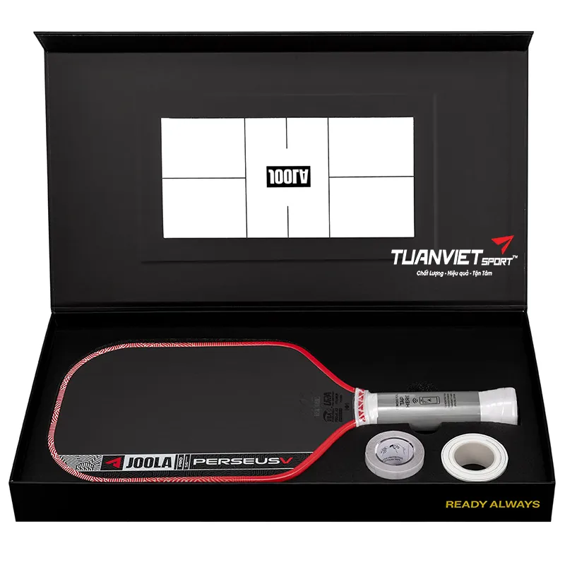 Vợt Pickleball JOOLA Perseus Pro V Ben Johns Blaze Red 14mm