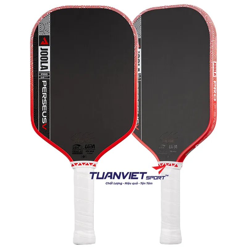 Vợt Pickleball JOOLA Perseus Pro V Ben Johns Blaze Red 14mm