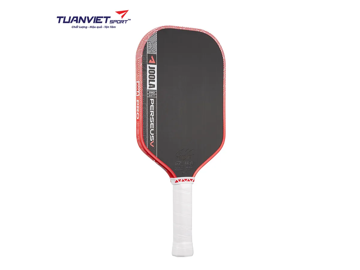 Vợt Pickleball JOOLA Perseus Pro V Ben Johns Blaze Red 14mm