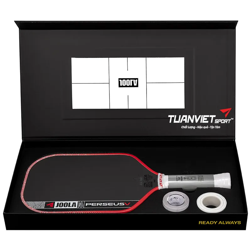 Vợt Pickleball JOOLA Perseus Pro V Ben Johns Blaze Red 16mm
