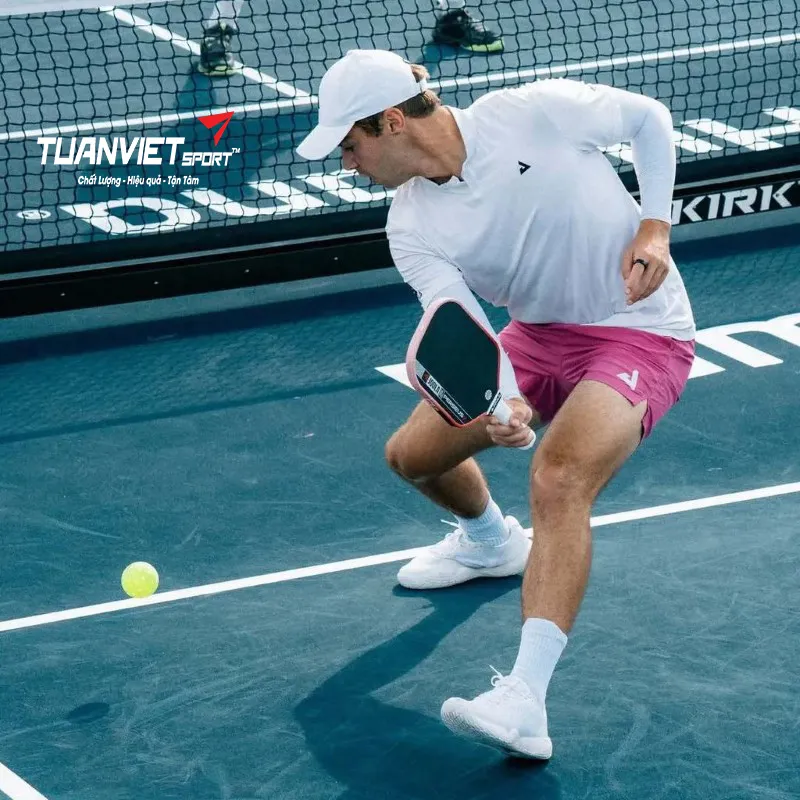 Hình ảnh thực tế của Vợt Pickleball JOOLA Perseus Pro V Ben Johns Blaze Red 16mm