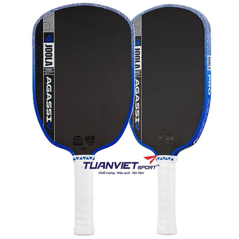 Vợt Pickleball JOOLA Agassi Pro V Andre Agassi Royal Blue 14mm