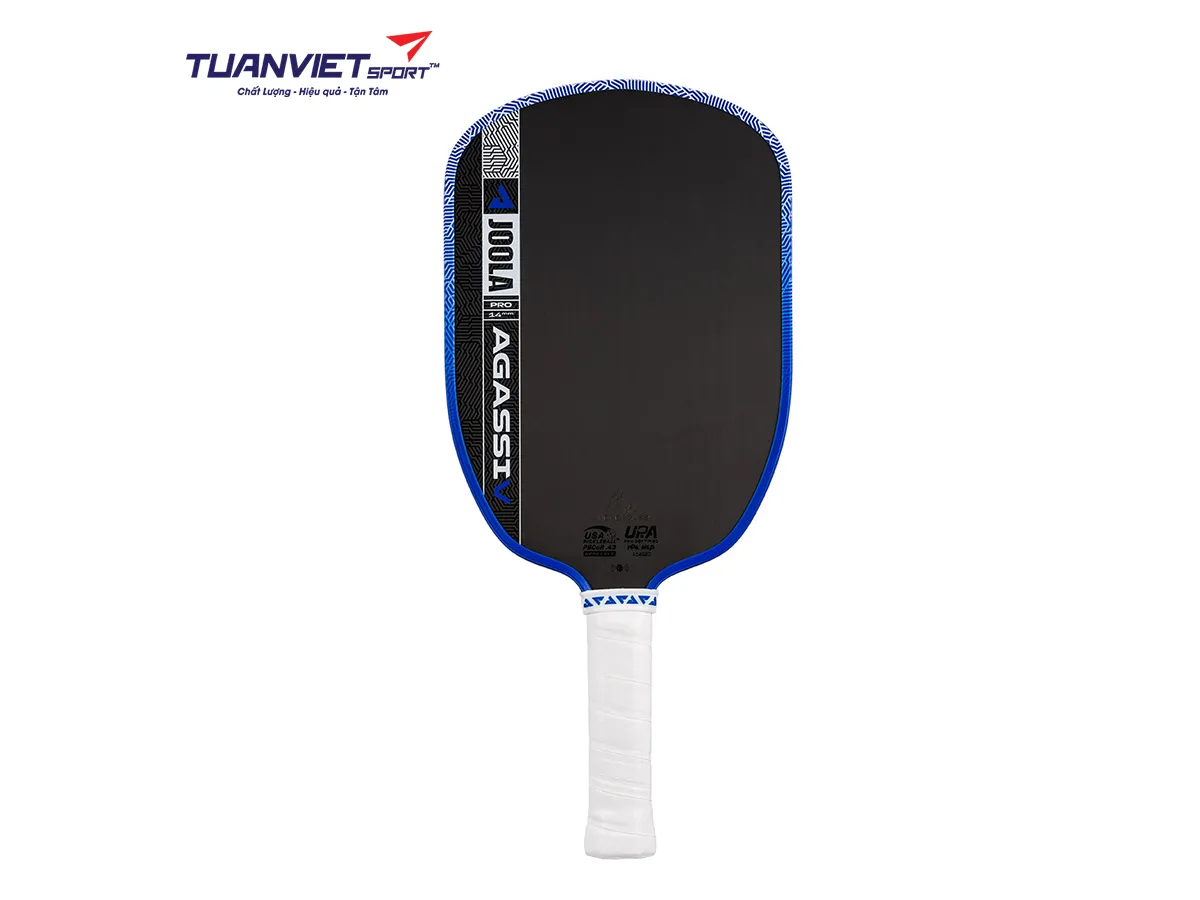 Vợt Pickleball JOOLA Agassi Pro V Andre Agassi Royal Blue 14mm