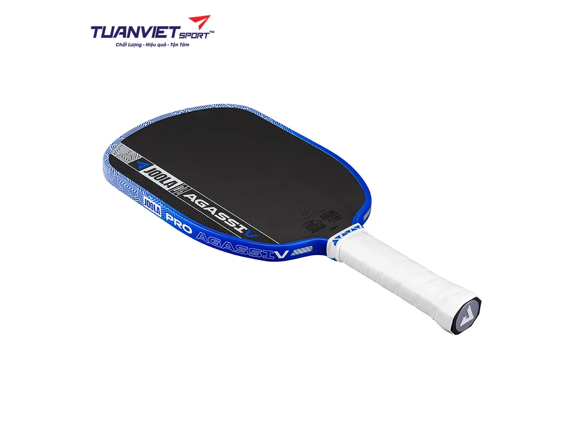 Vợt Pickleball JOOLA Agassi Pro V Andre Agassi Royal Blue 14mm