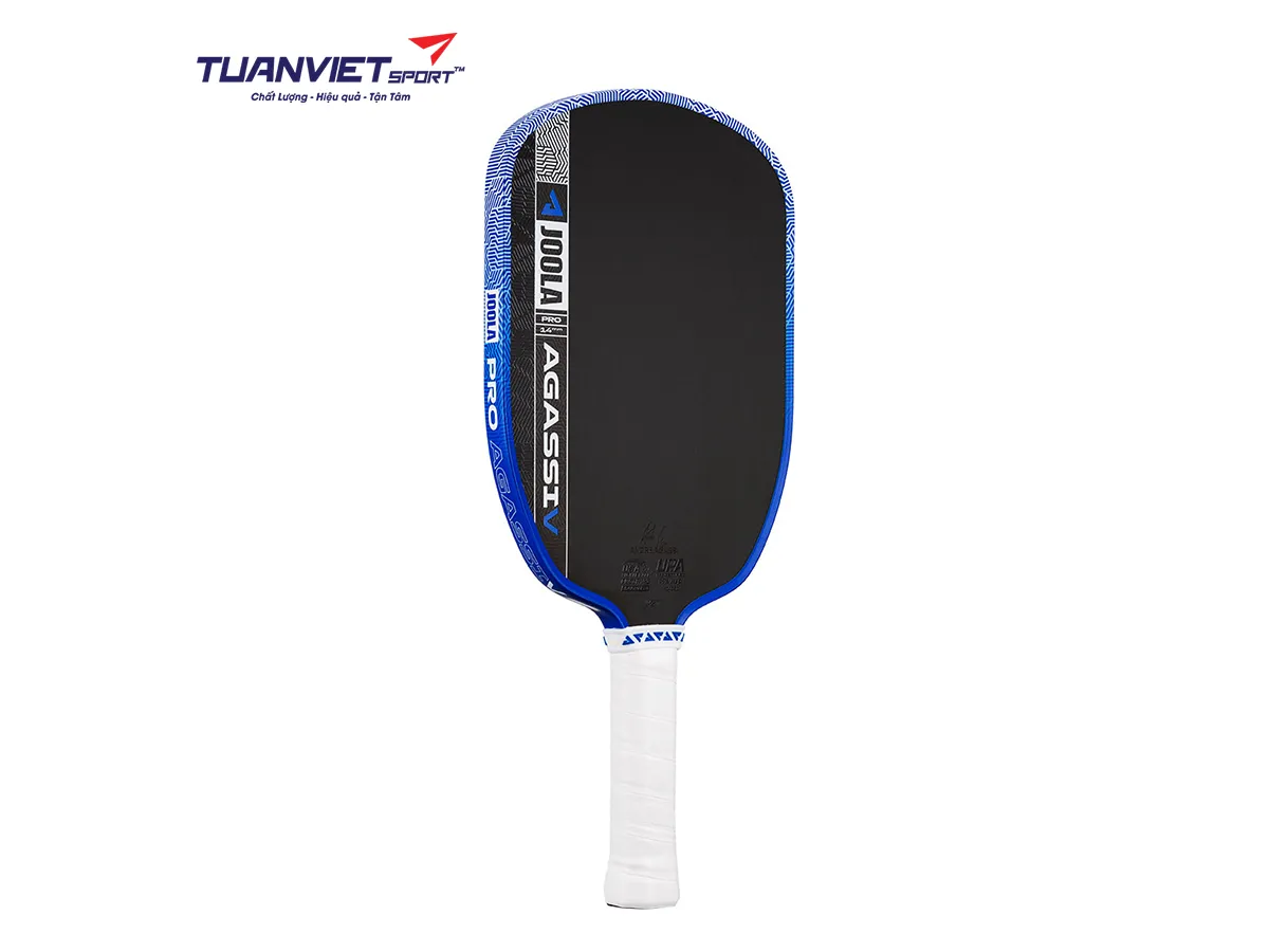 Vợt Pickleball JOOLA Agassi Pro V Andre Agassi Royal Blue 14mm