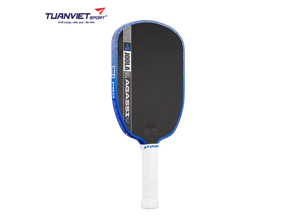 Vợt Pickleball JOOLA Agassi Pro V Andre Agassi Royal Blue 16mm