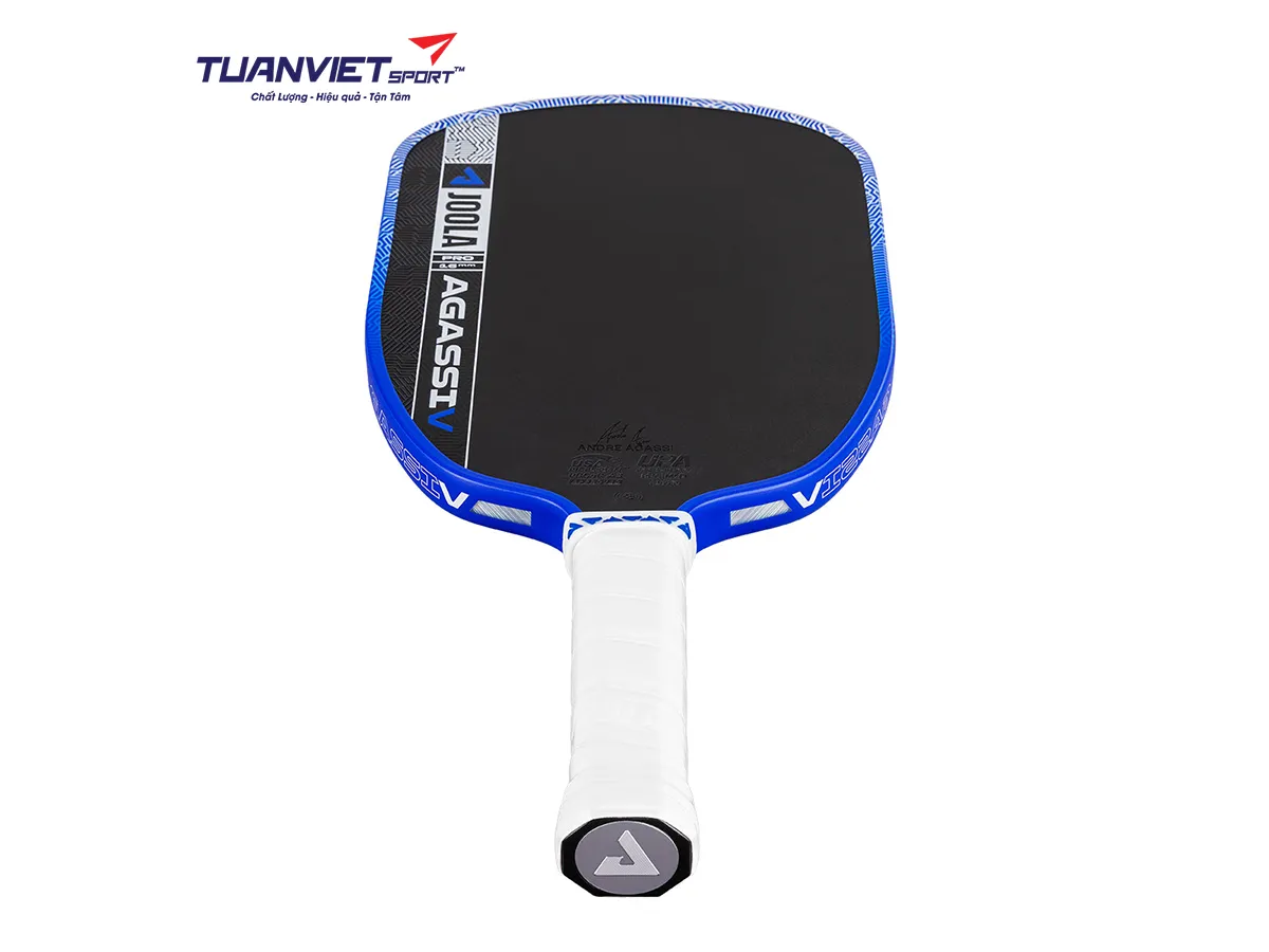Vợt Pickleball JOOLA Agassi Pro V Andre Agassi Royal Blue 16mm