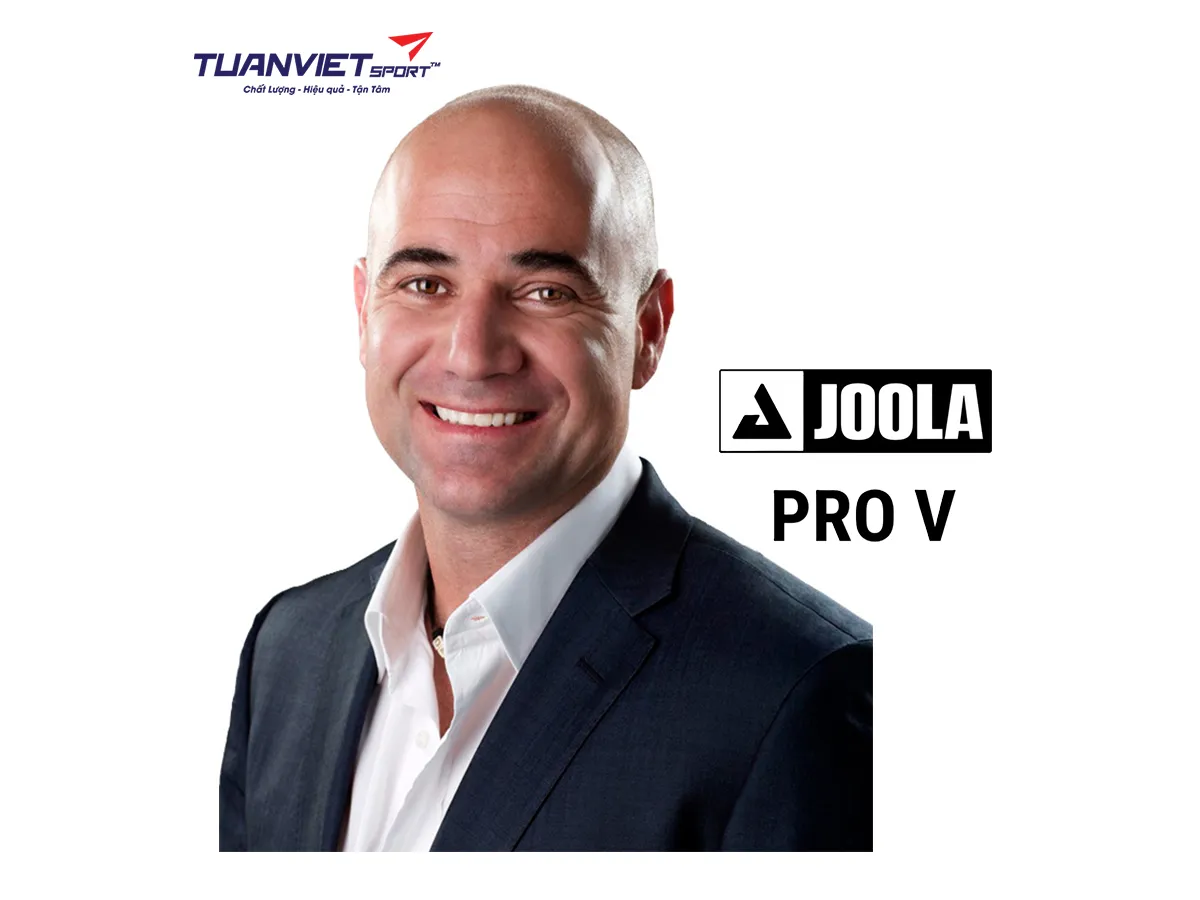 Vợt Pickleball JOOLA Agassi Pro V Andre Agassi Royal Blue 16mm