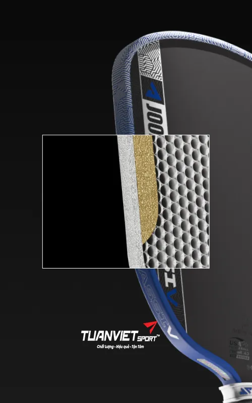 C&ocirc;ng nghệ nổi bật của Vợt Pickleball JOOLA Andre Agassi Pro V Royal Blue 14mm