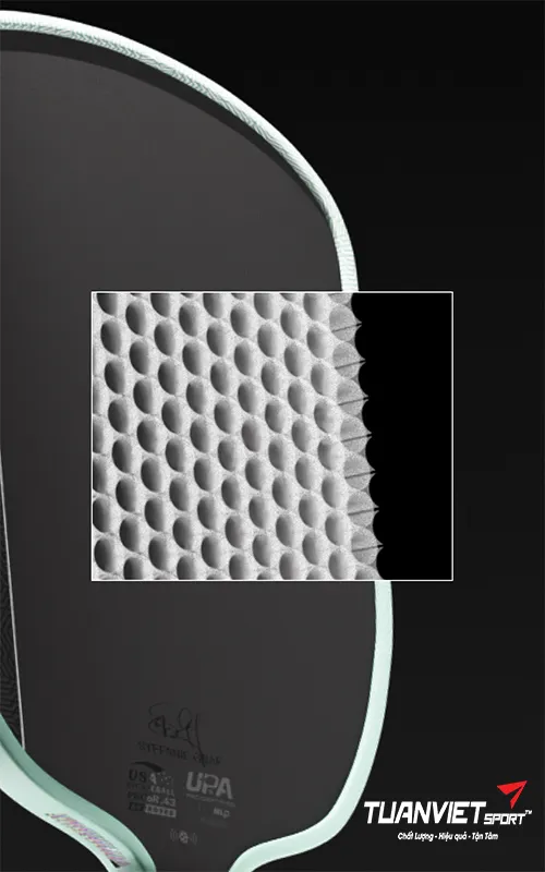 C&ocirc;ng nghệ nổi bật của Vợt Pickleball JOOLA Steffi Graf Pro V Seaside Green 16mm