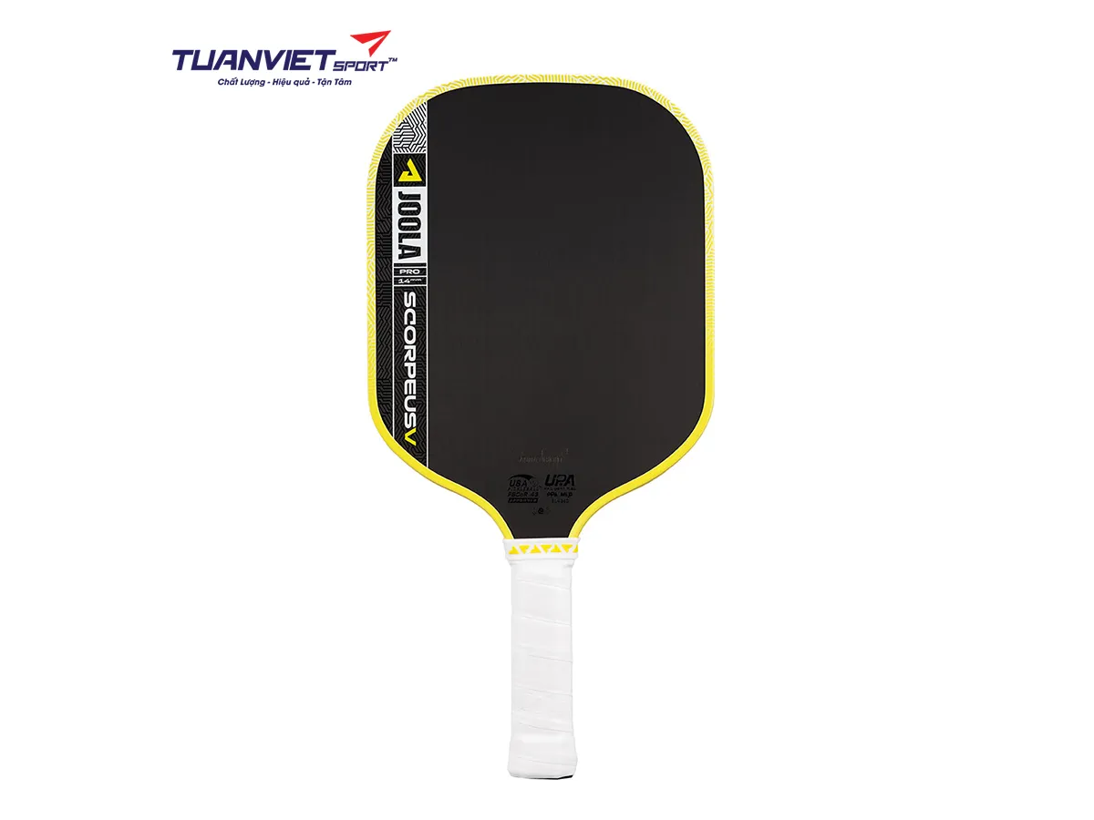 Vợt Pickleball JOOLA Scorpeus Pro V Anna Bright Yellow 14mm