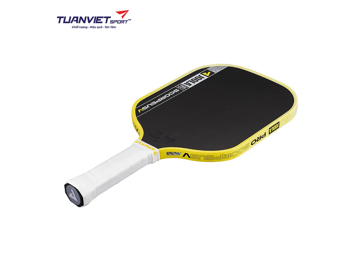 Vợt Pickleball JOOLA Scorpeus Pro V Anna Bright Yellow 14mm