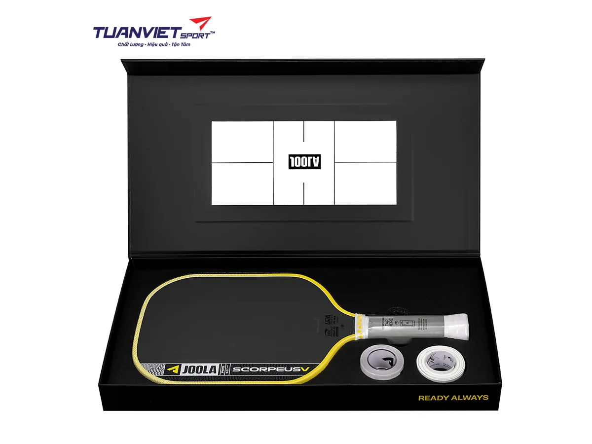 Vợt Pickleball JOOLA Scorpeus Pro V Anna Bright Yellow 16mm