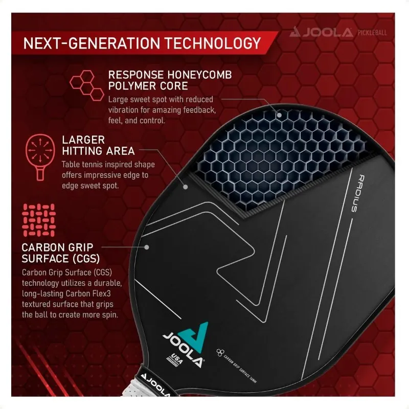 Vợt Pickleball JOOLA Radius CGS 16