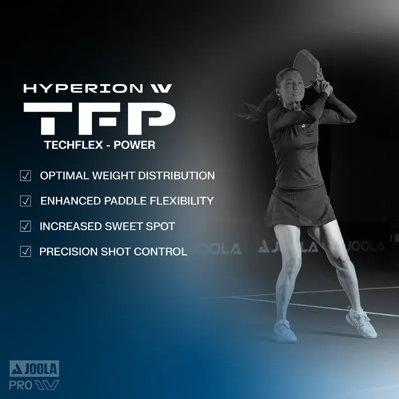 Công nghệ của JOOLA Simone Jardim Hyperion Pro IV 16mm