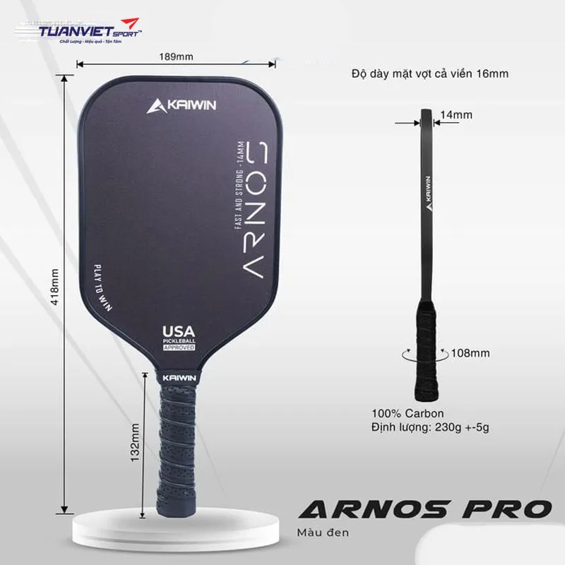 Vợt Pickleball Kaiwin Arnos Pro