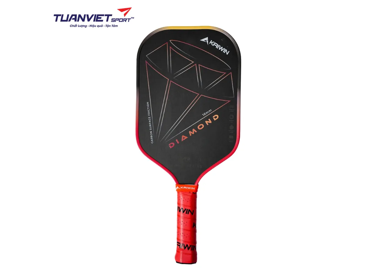 Vợt Pickleball Kaiwin Diamond K-Pro Series 16mm