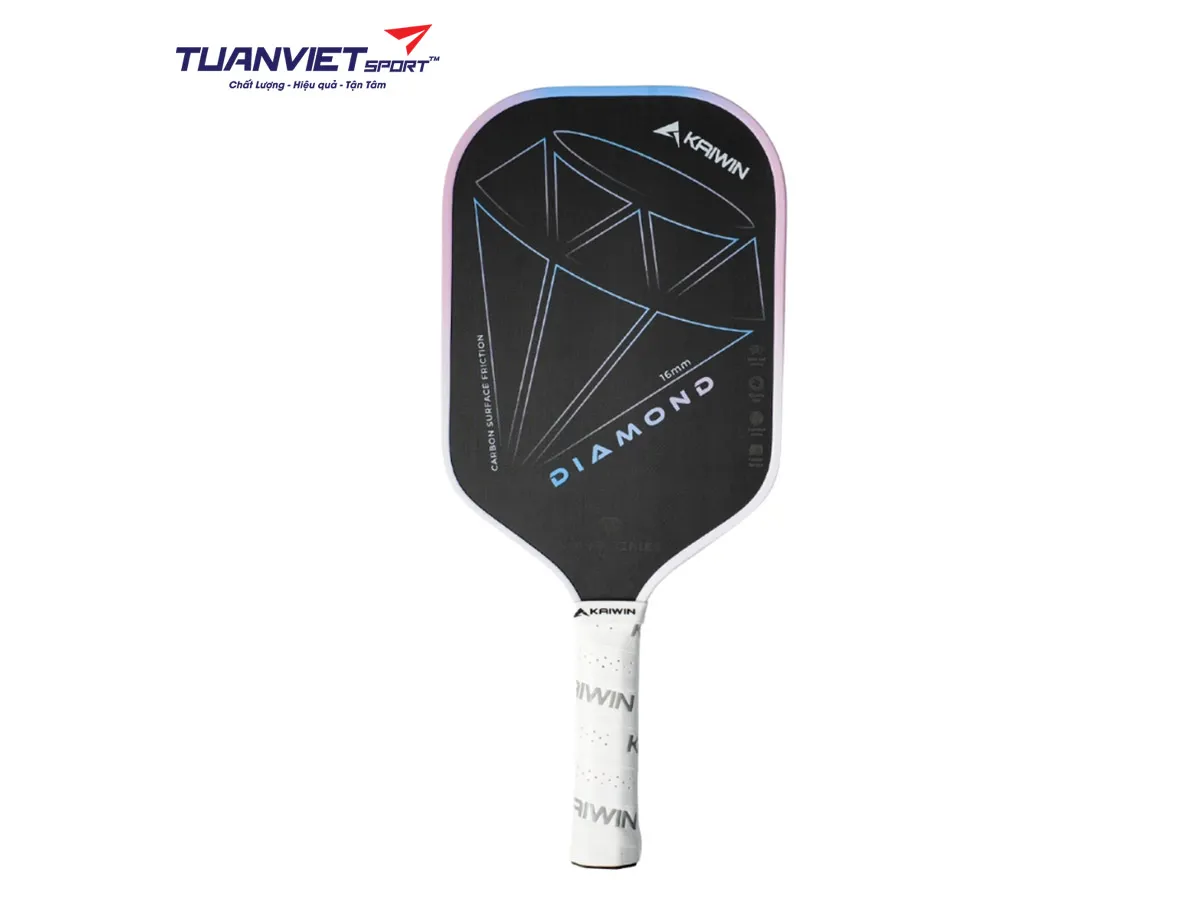 Vợt Pickleball Kaiwin Diamond K-Pro Series 16mm