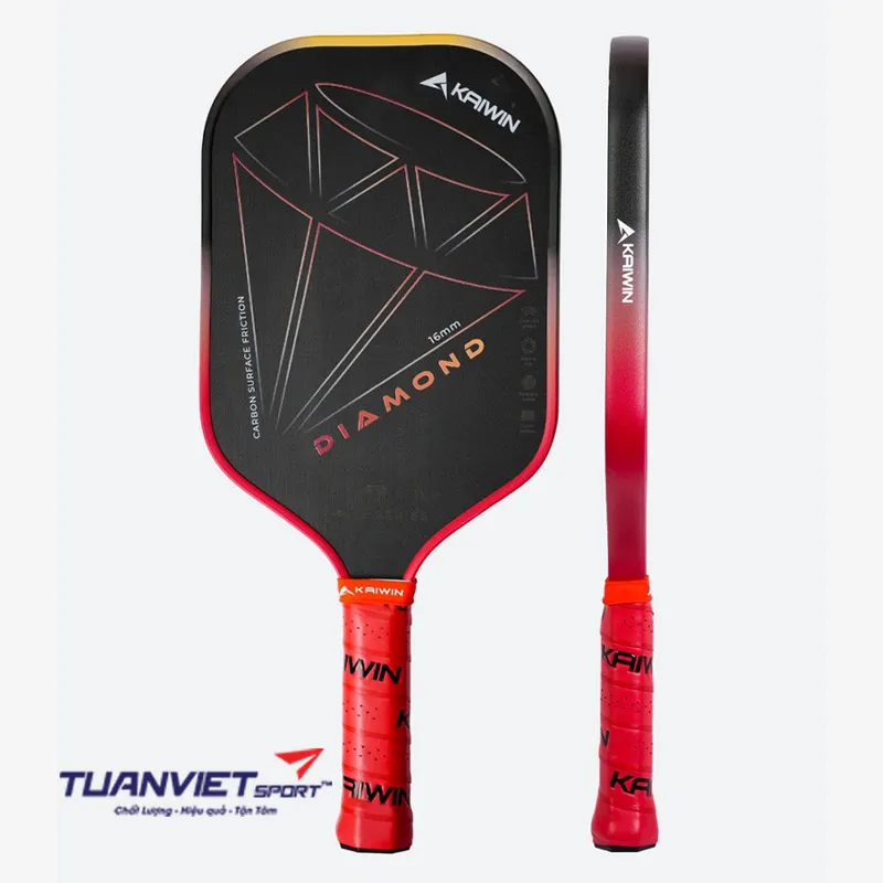 Vợt Pickleball Kaiwin Diamond K-Pro Series 16mm