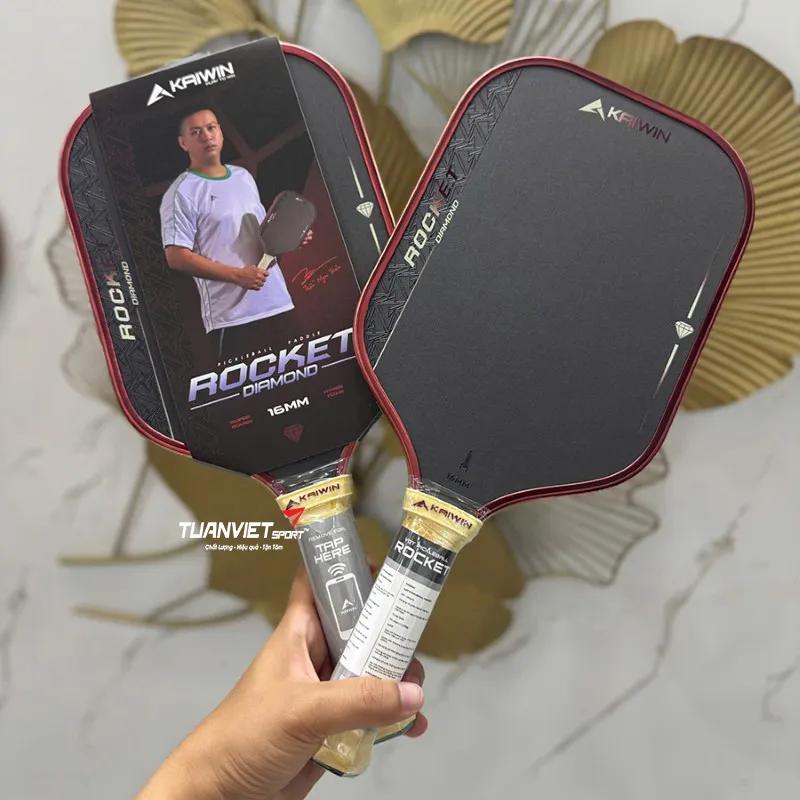 Vợt Pickleball Kaiwin Rocket Pro 16mm
