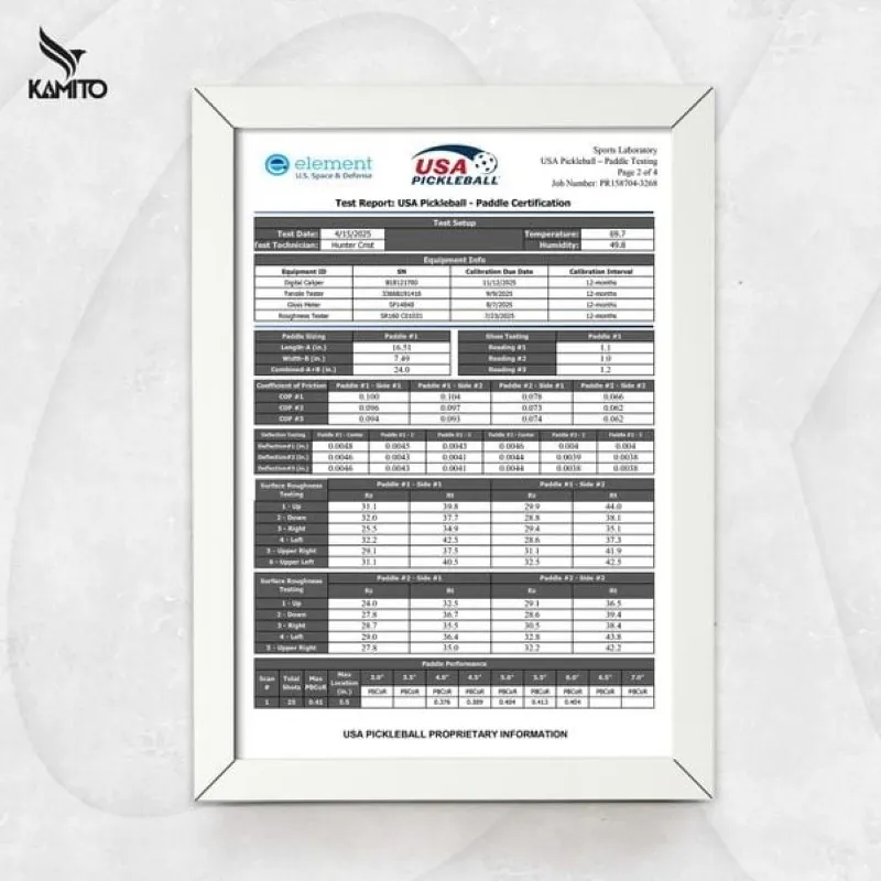 Chứng nhận Chuẩn USAPA của Kamito Alpha