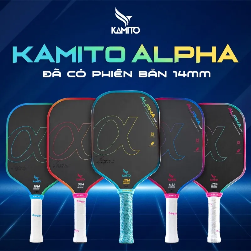 Vợt Pickleball Kamito Alpha 14mm