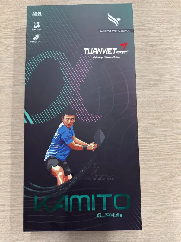 Vợt Pickleball Kamito Alpha 2 16mm