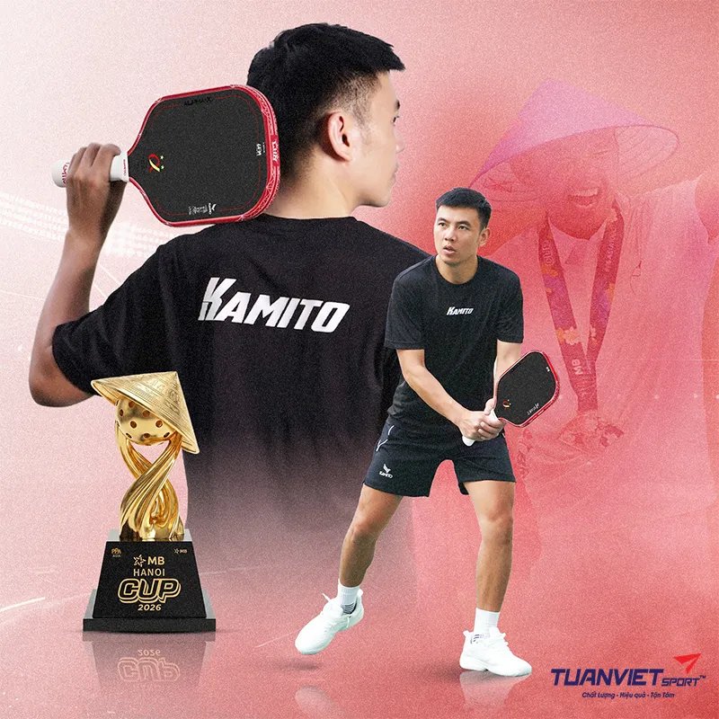 Vợt Pickleball Kamito Alpha-X Champion Series Hanoi Crown