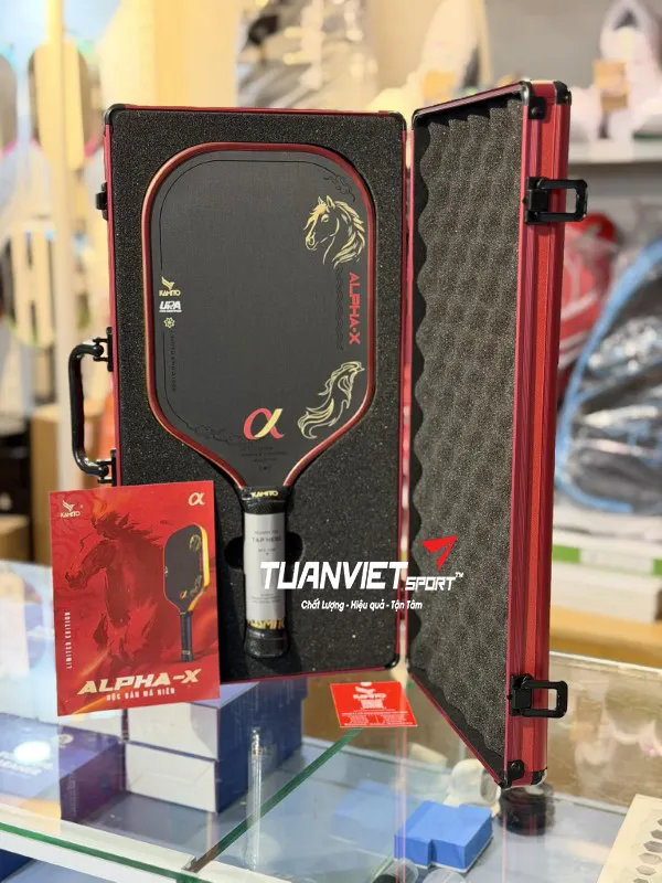 h&igrave;nh ảnh thực tế của Vợt Pickleball Kamito Alpha-X Limited