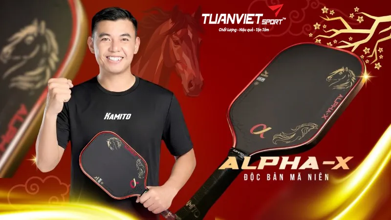 Vợt Pickleball Kamito Alpha-X Limited