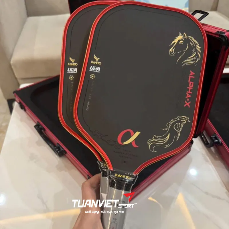 h&igrave;nh ảnh thực tế của Vợt Pickleball Kamito Alpha-X Limited
