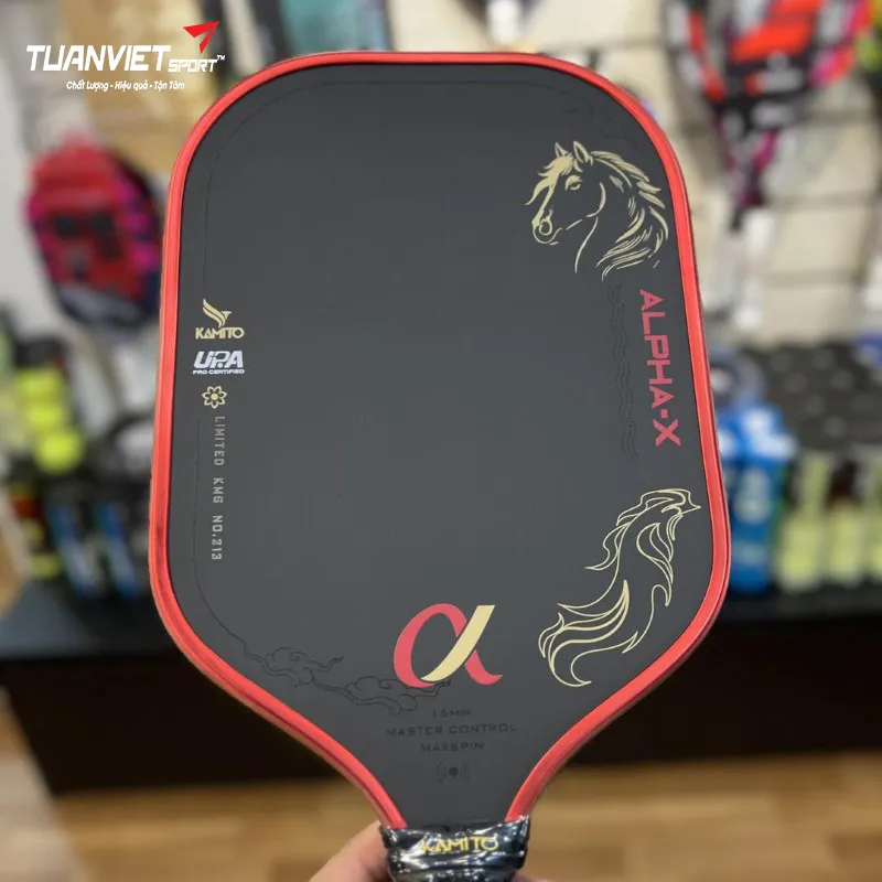 h&igrave;nh ảnh thực tế của Vợt Pickleball Kamito Alpha-X Limited