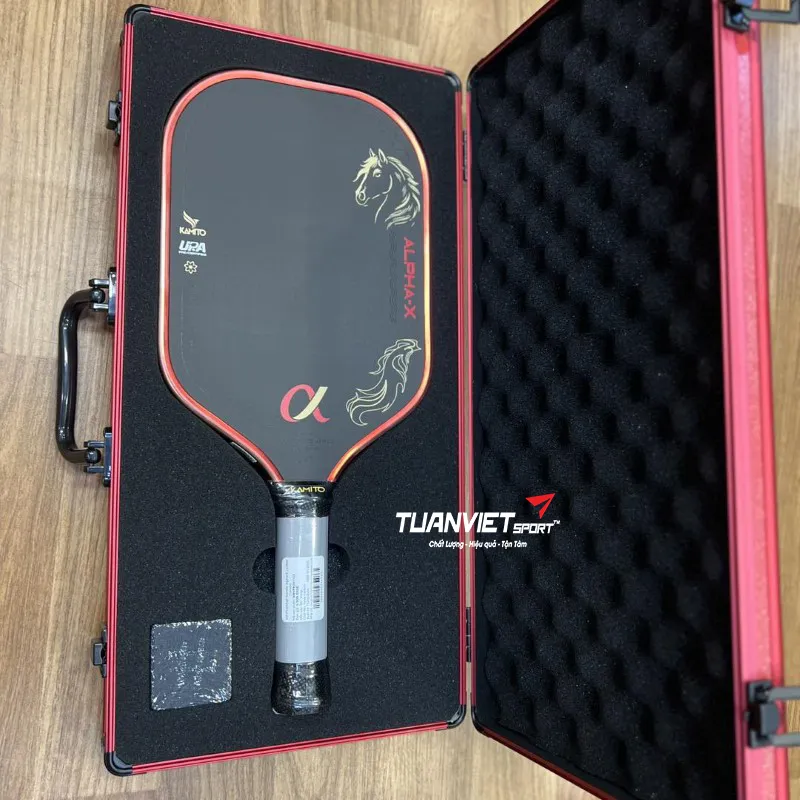 h&igrave;nh ảnh thực tế của Vợt Pickleball Kamito Alpha-X Limited