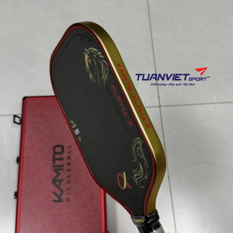 h&igrave;nh ảnh thực tế của Vợt Pickleball Kamito Alpha-X Limited